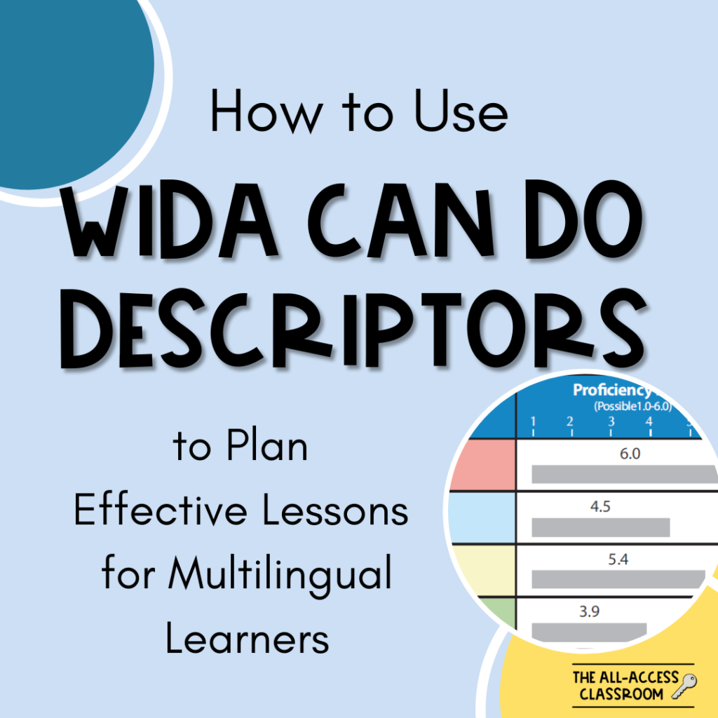 wida can do descriptors