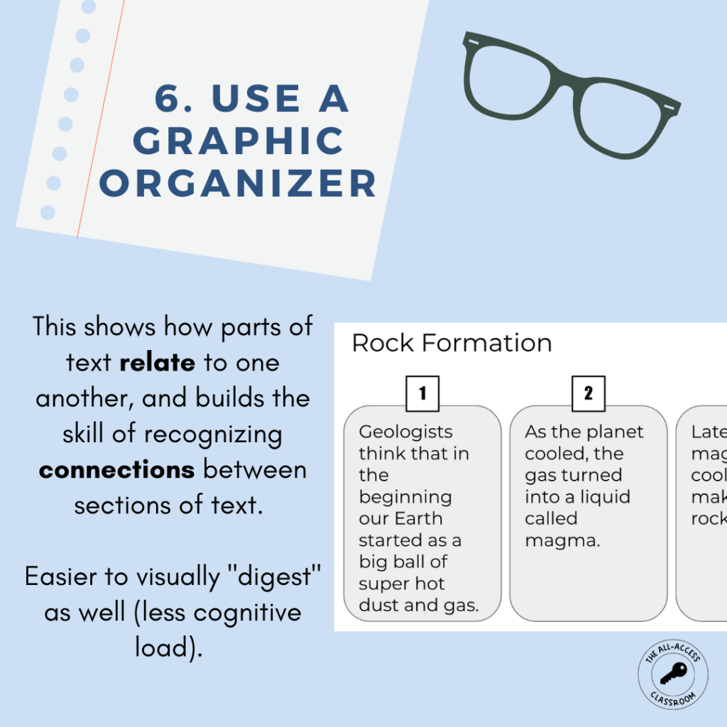 strategies for ells graphic organizer