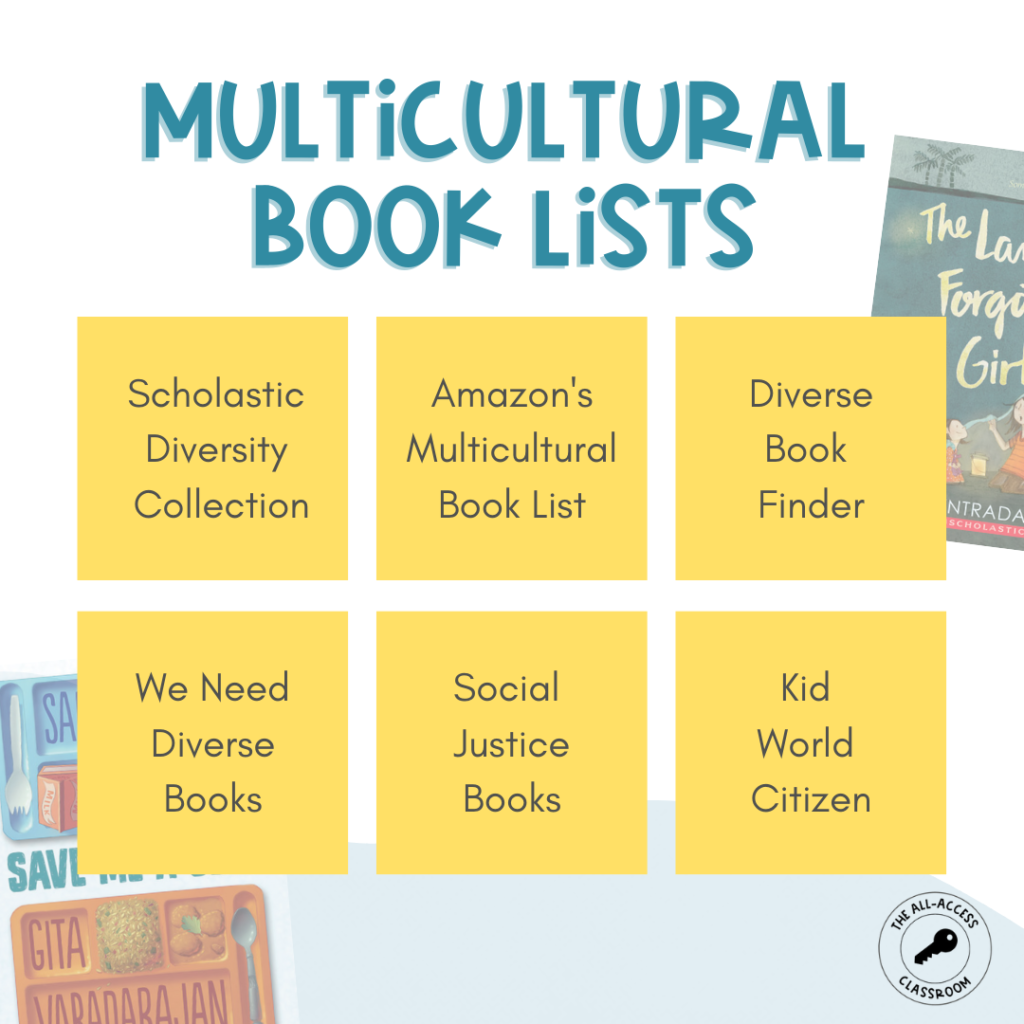 culturally inclusive book lists