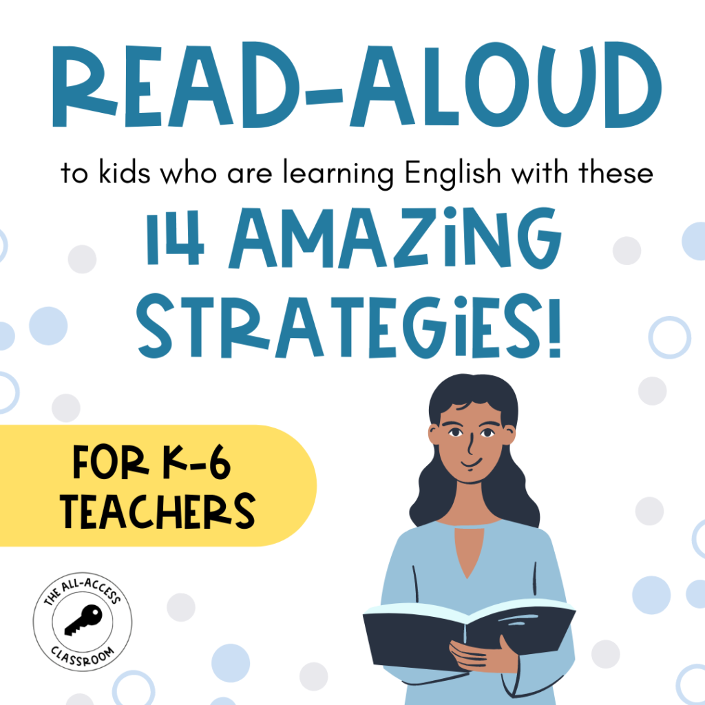 read aloud to kids that are learning English